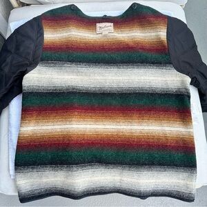 Vintage Woolrich Rugged Outdoorwear Blanket Stripe Jacket Liner – Men’s L